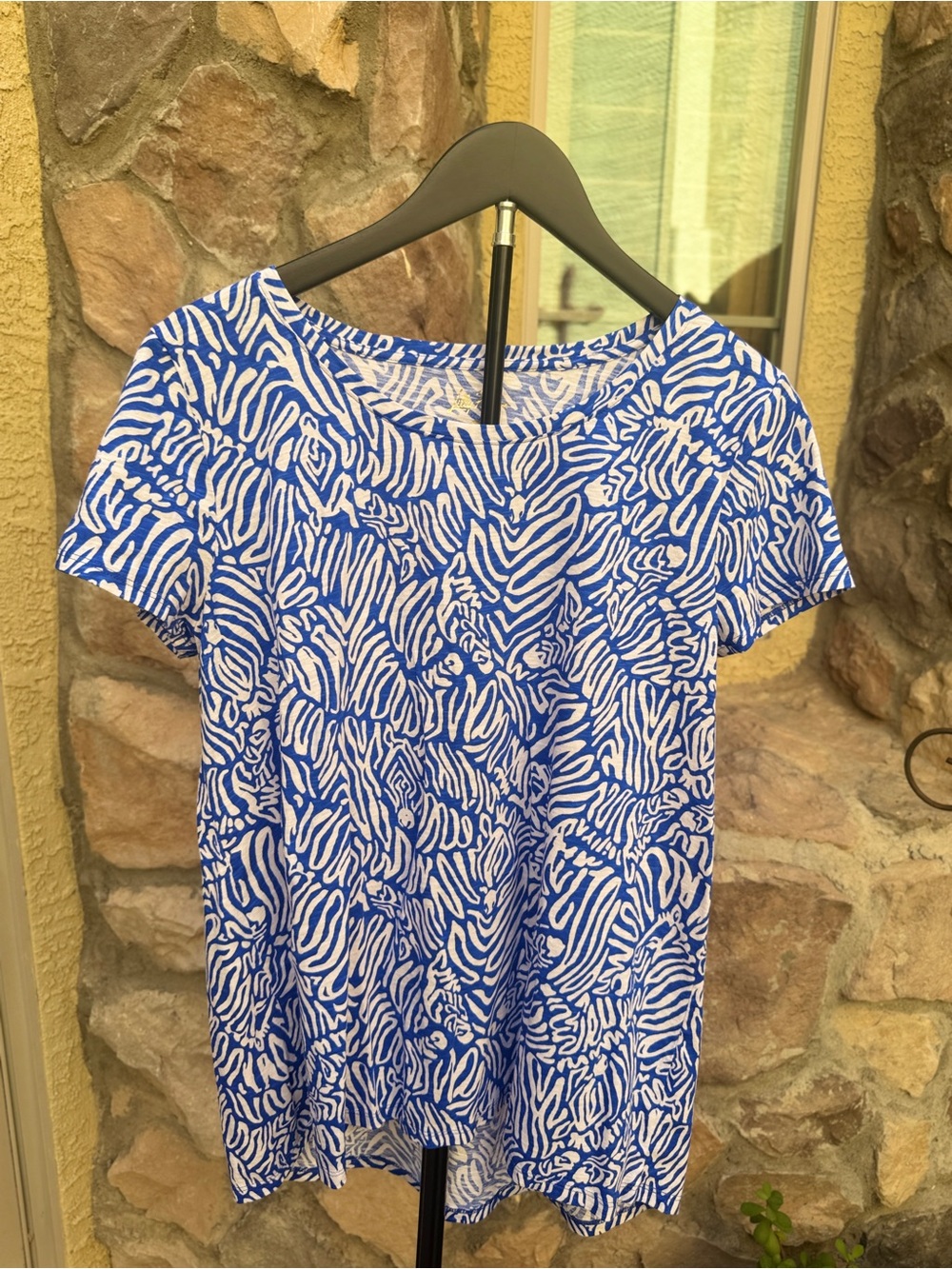 Lilly Pulitzer Etta Scoop Neck Tshirt